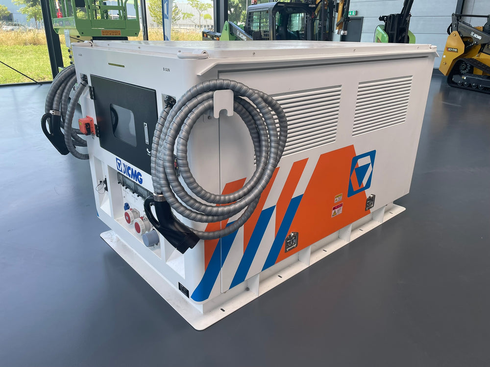 Mobiler Batteriespeicher für XCMG Elektrobagger und Elektro-Radlader