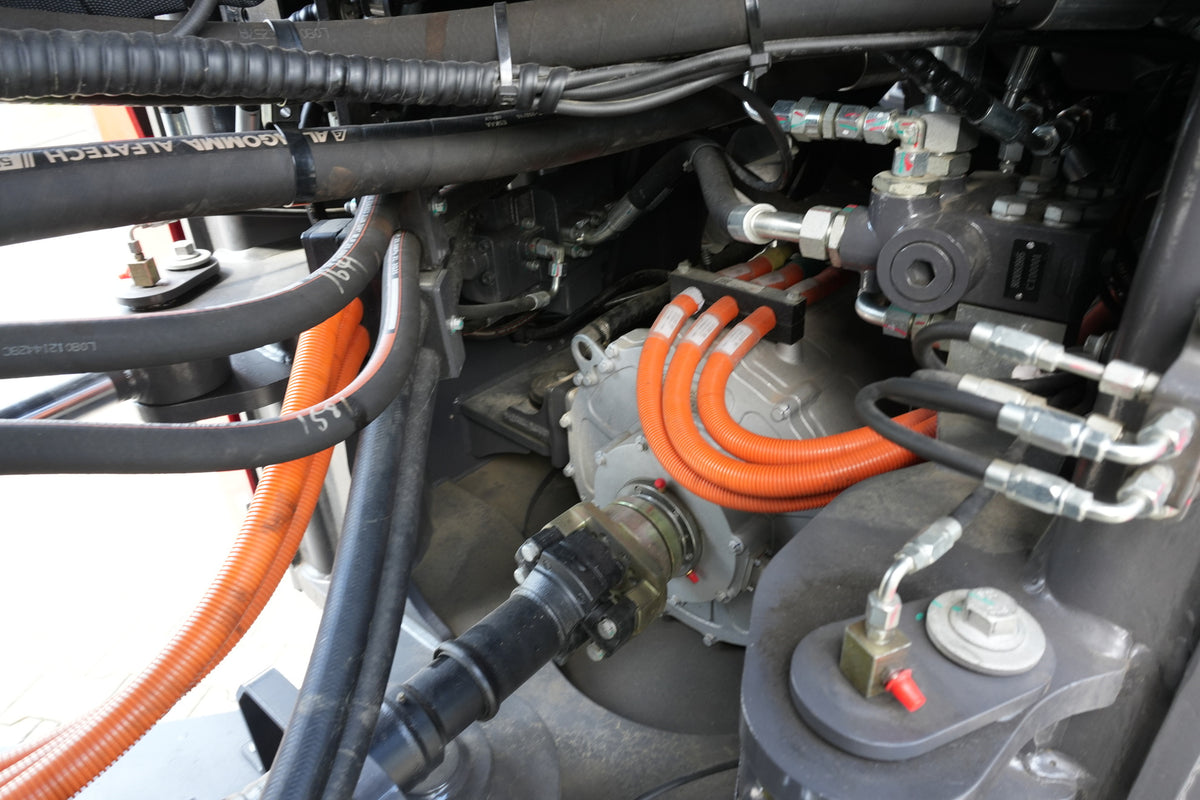 Service und Einweisung für XCMG Elektro-Radlader bei Keck