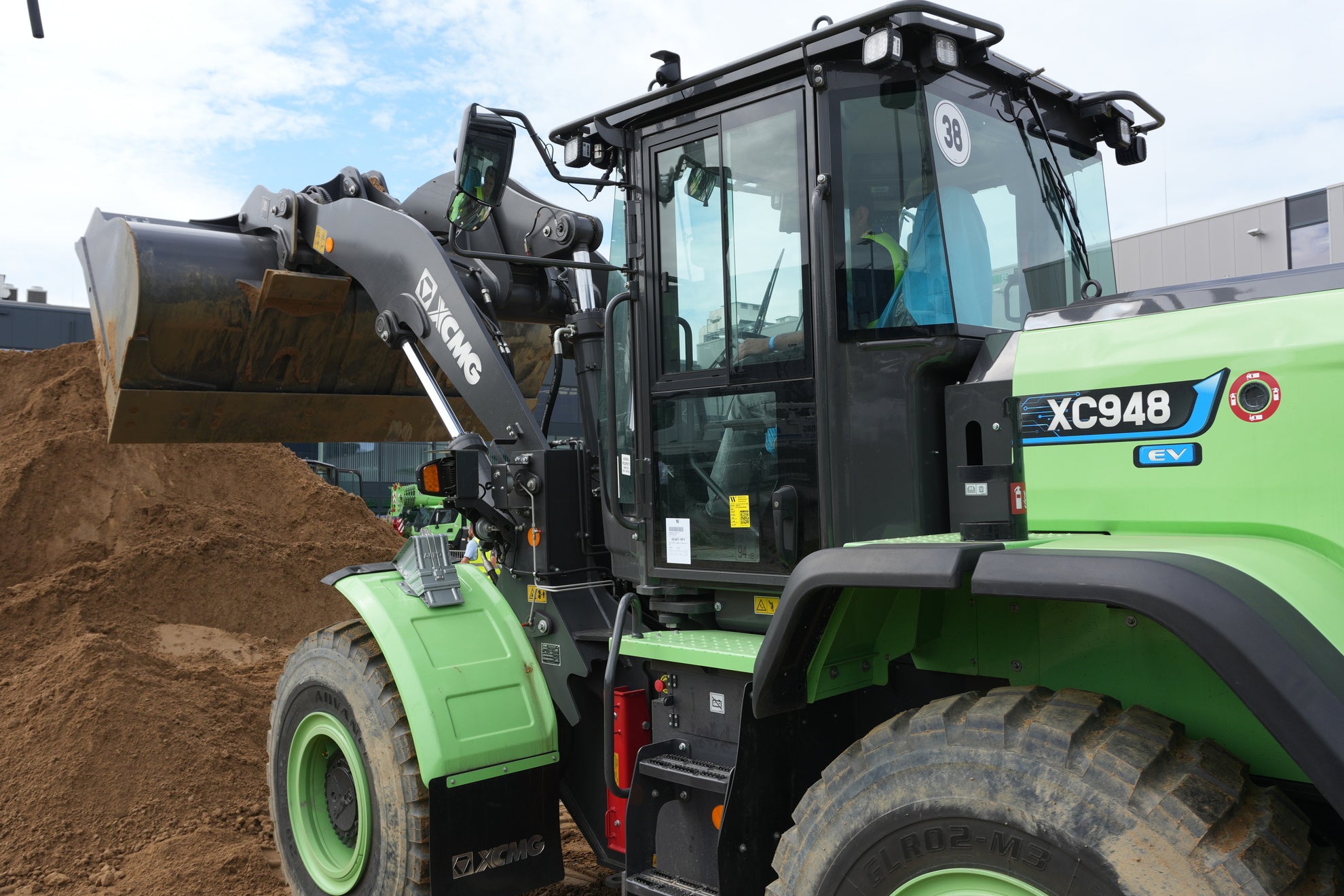 XCMG Elektro-Radlader bei Keck