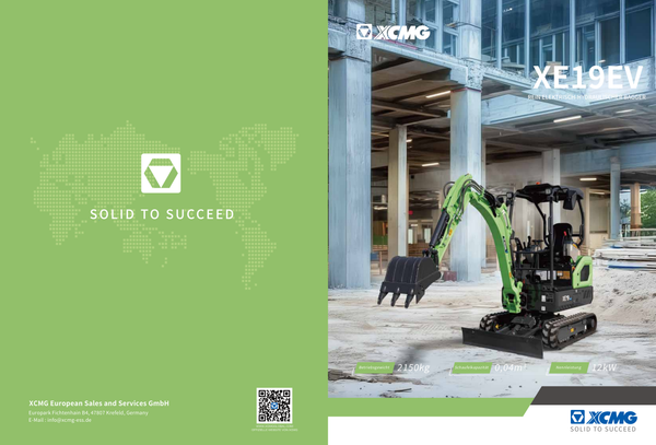 XCMG XE19EV Elektro-Minibagger